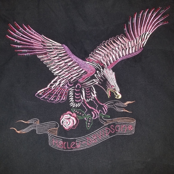 Harley Davidson button up shirt - Picture 2 of 4